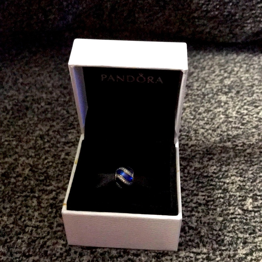 Blue and Silver Charm